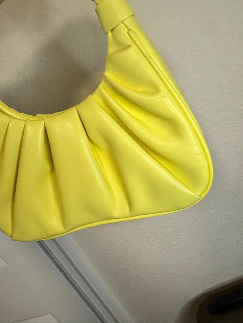 JW PEI Gabby yellow  hobo bag